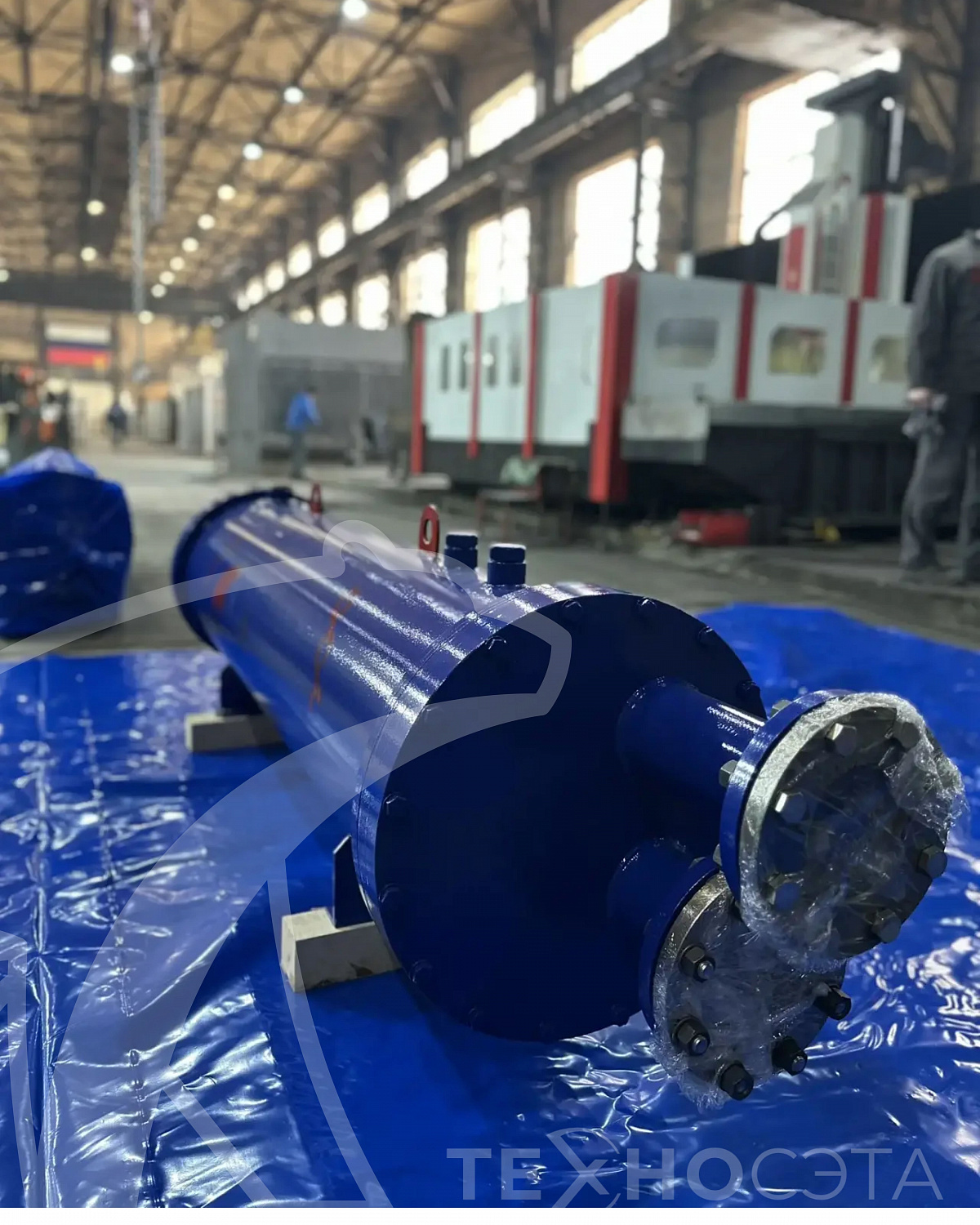Производство кожухотрубных испарителей и конденсаторов для чиллеров и холодильных систем